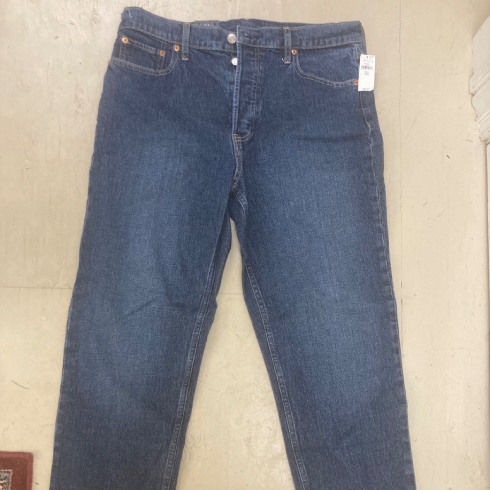 GAP High Rise Cheeky Straight Jeans 32 long